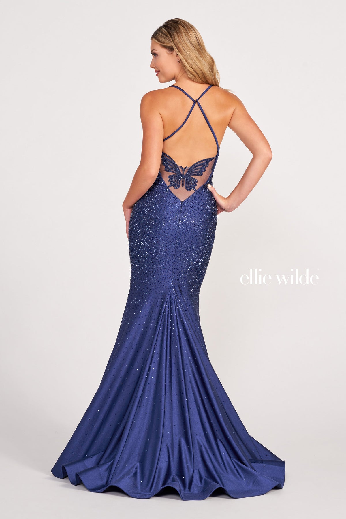 Ellie Wilde EW34005-navy-blue-b