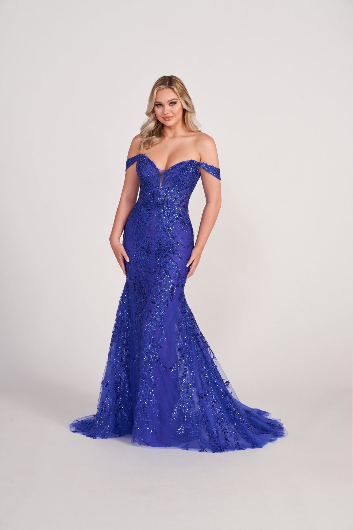 Ellie Wilde EW34007-royal-blue-f