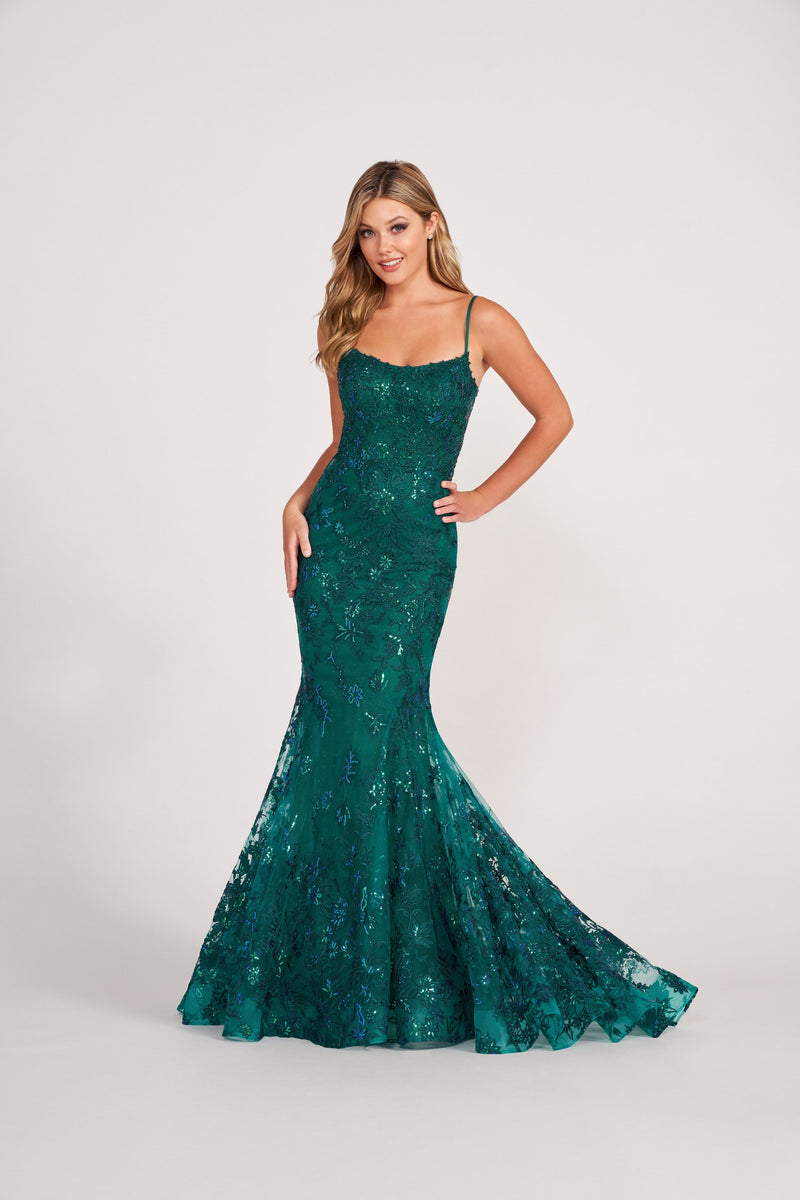 Ellie Wilde EW34009-emerald-f