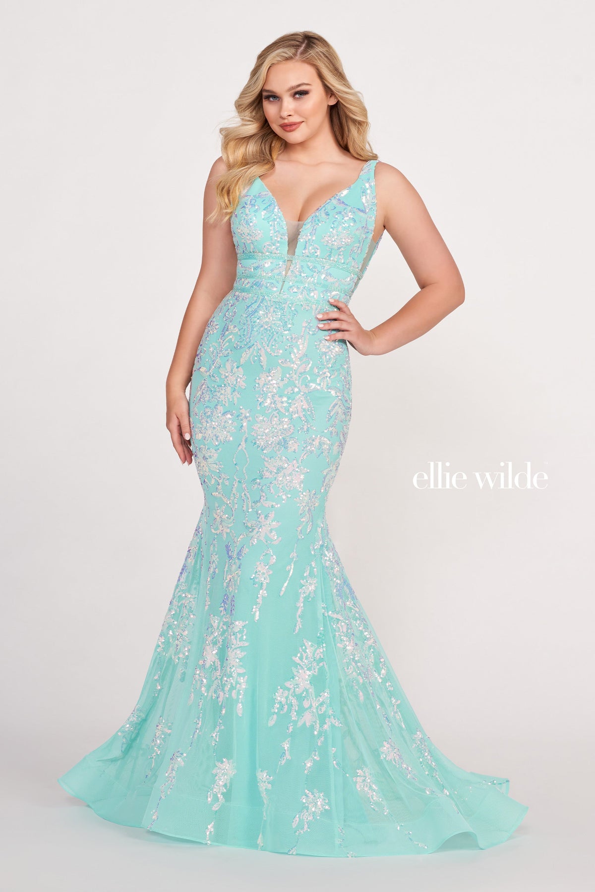 Ellie Wilde EW34041-aqua-f