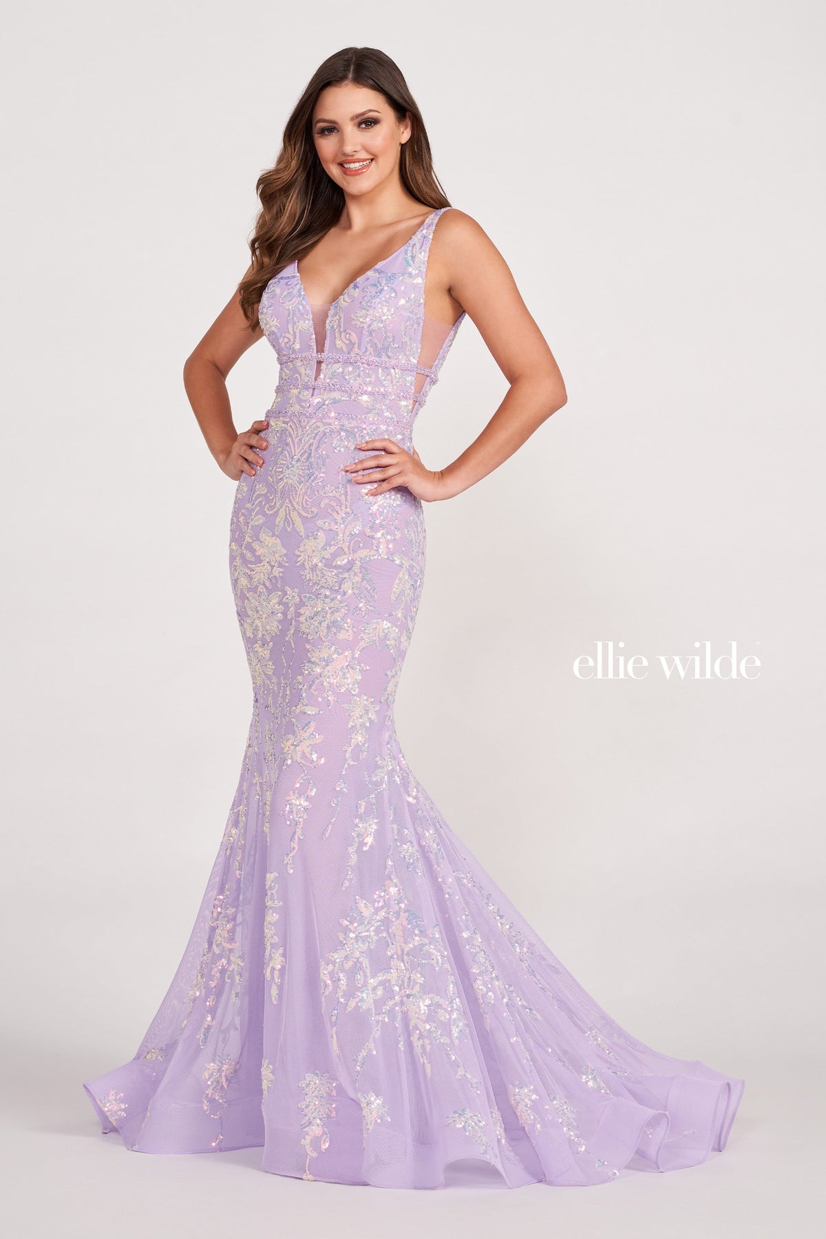 Ellie Wilde EW34041-lilac-f-d