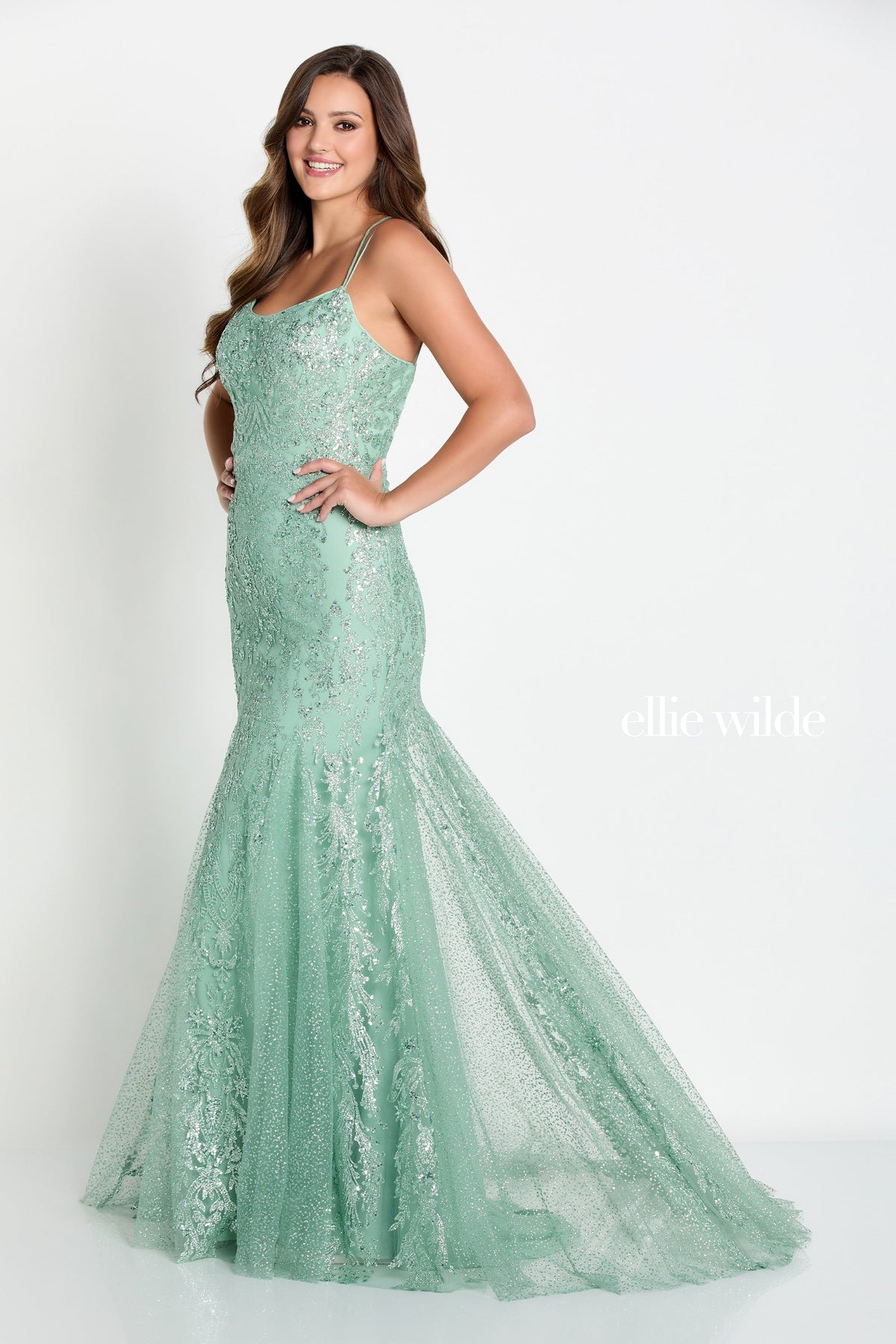 Ellie Wilde EW34045-sage-f