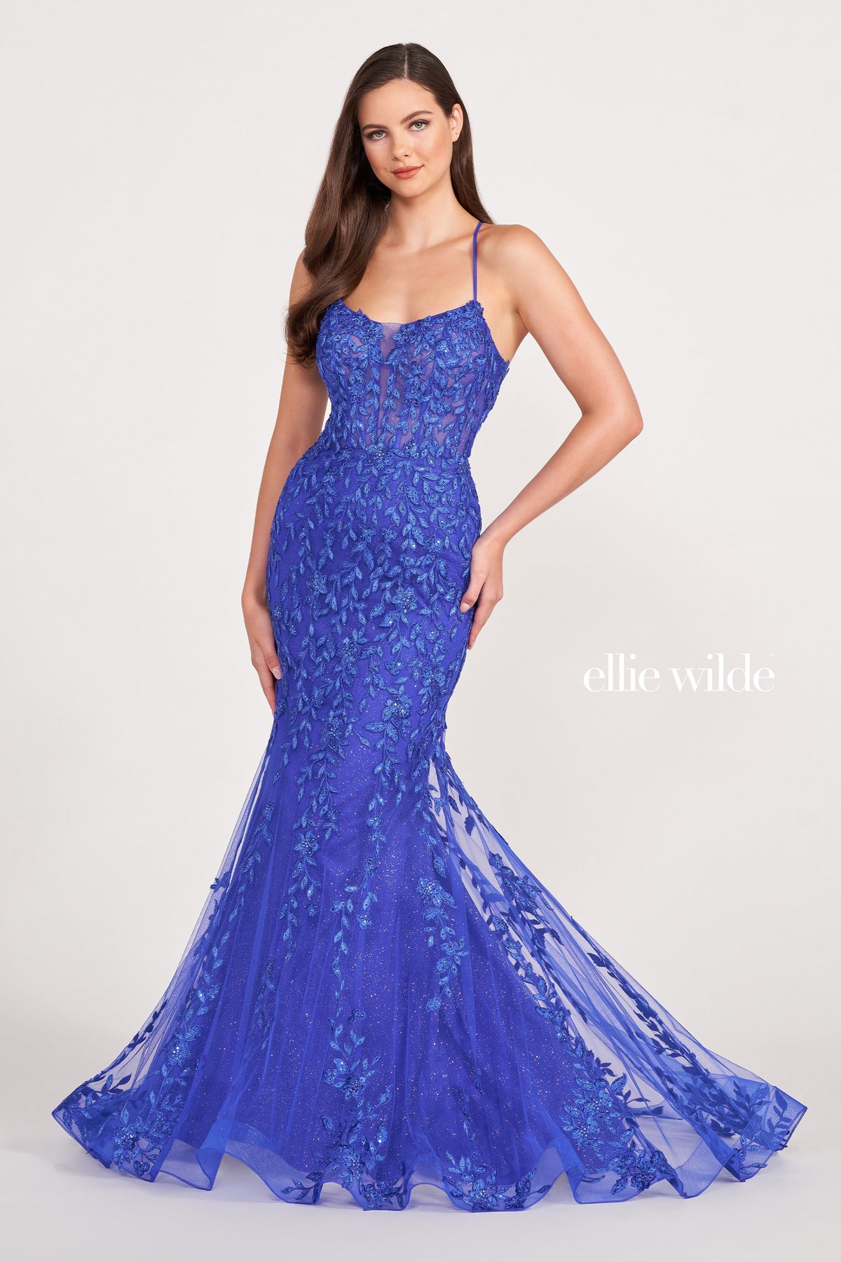 Ellie Wilde EW34090-royal-blue-f