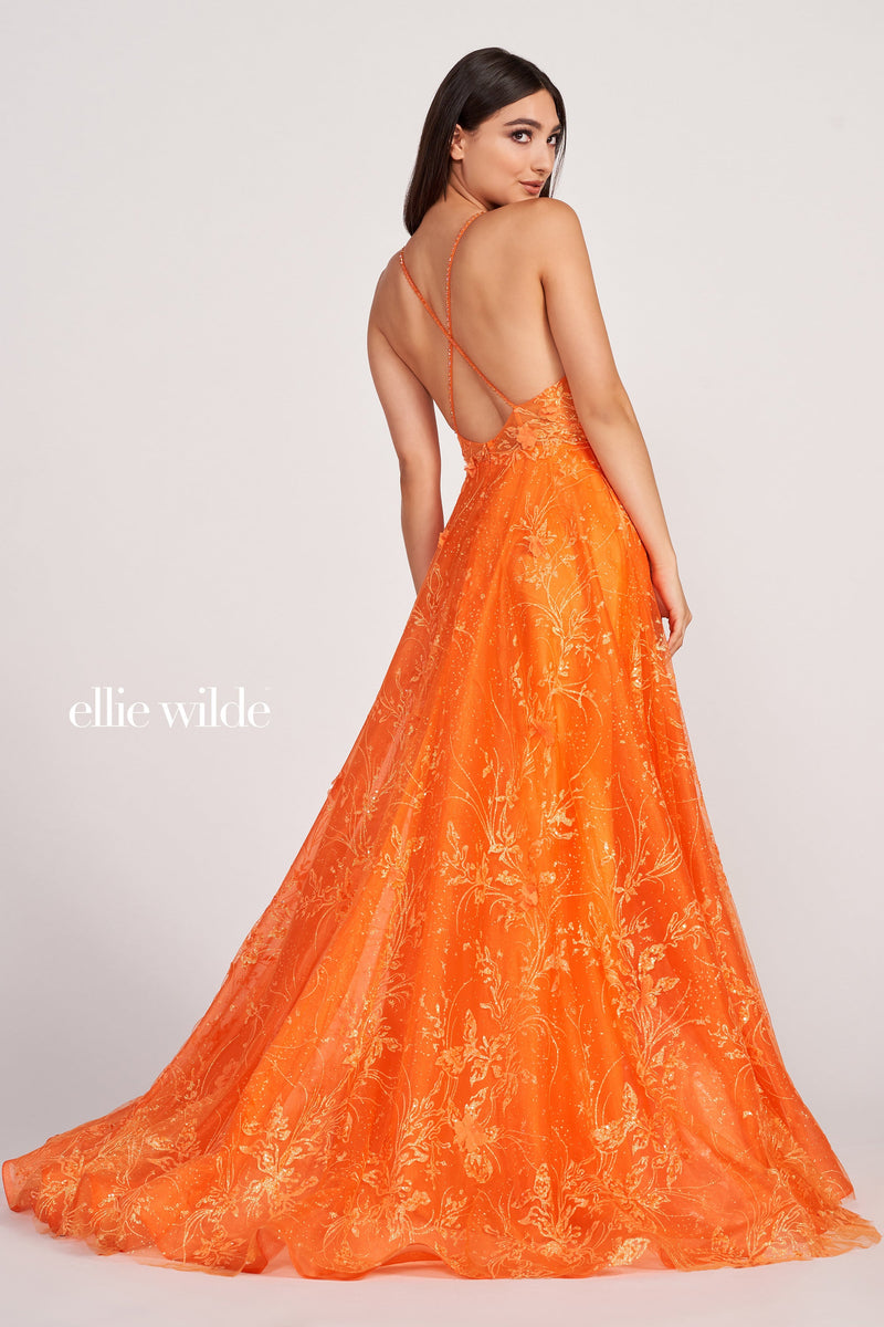 Ellie Wilde EW34102-orange-b