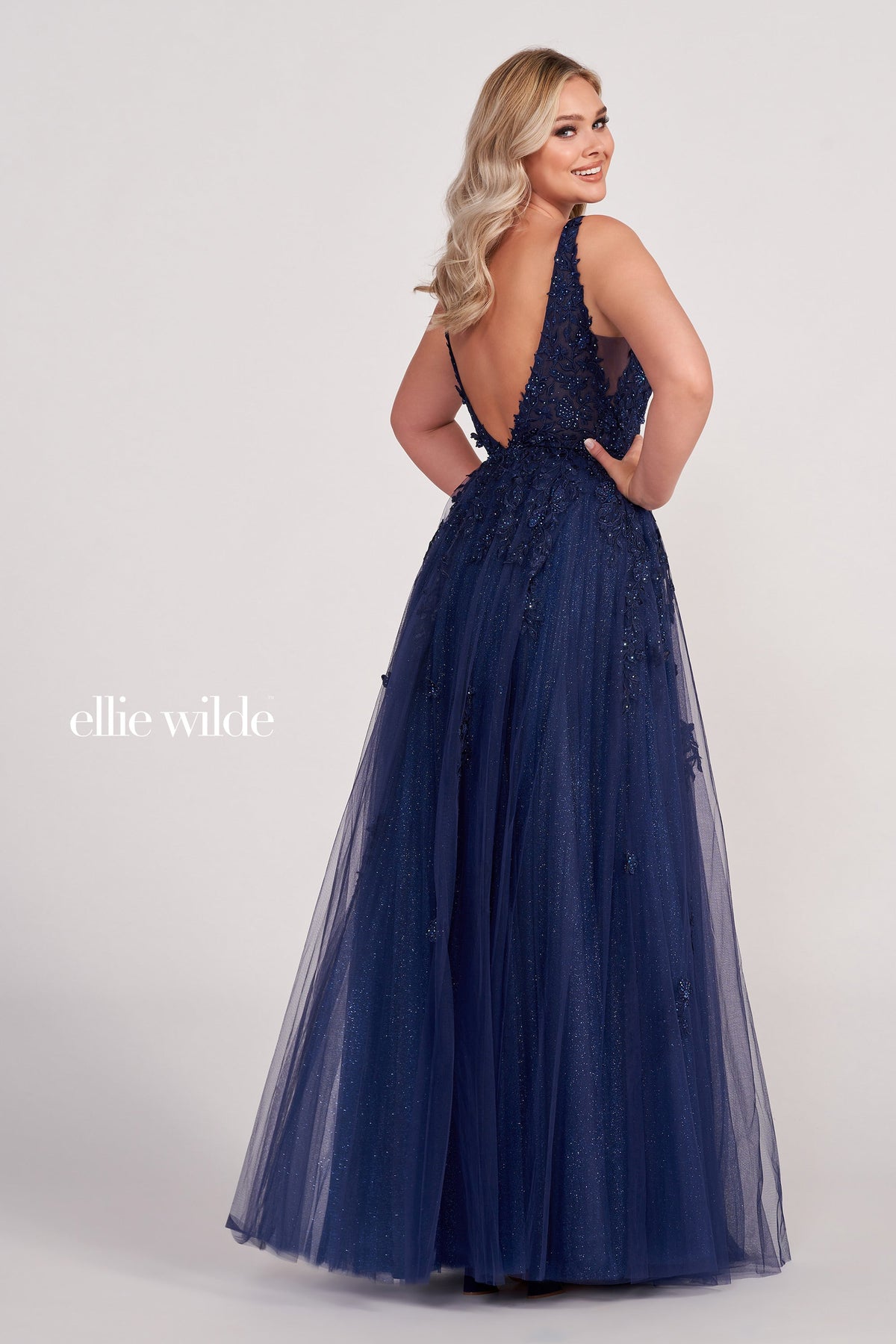 Ellie Wilde EW34103-navy-blue-b