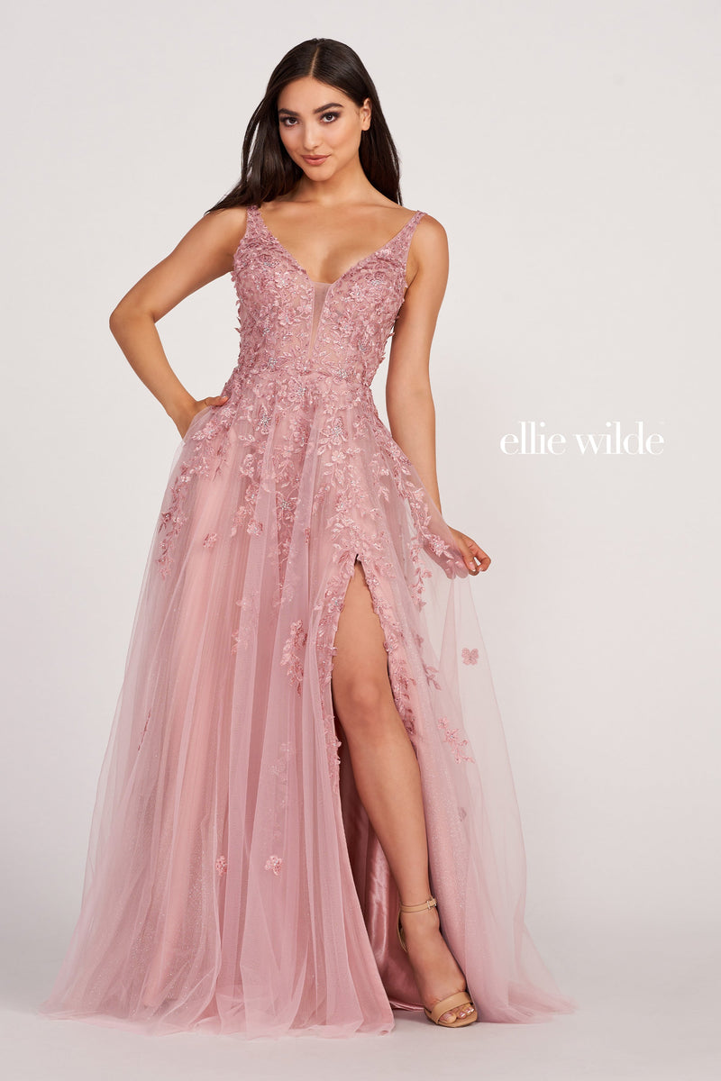 Ellie Wilde EW34103-rose-quartz-f