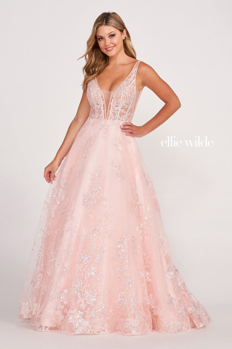 Ellie Wilde EW34105-blush-f