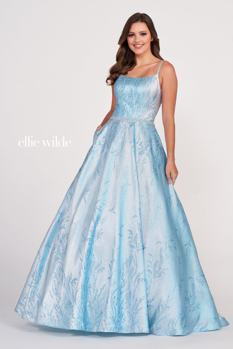 Ellie Wilde EW34106-ice-blue-f-d