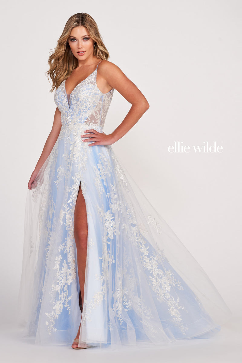 Ellie Wilde EW34107-frosty-blue-f-d