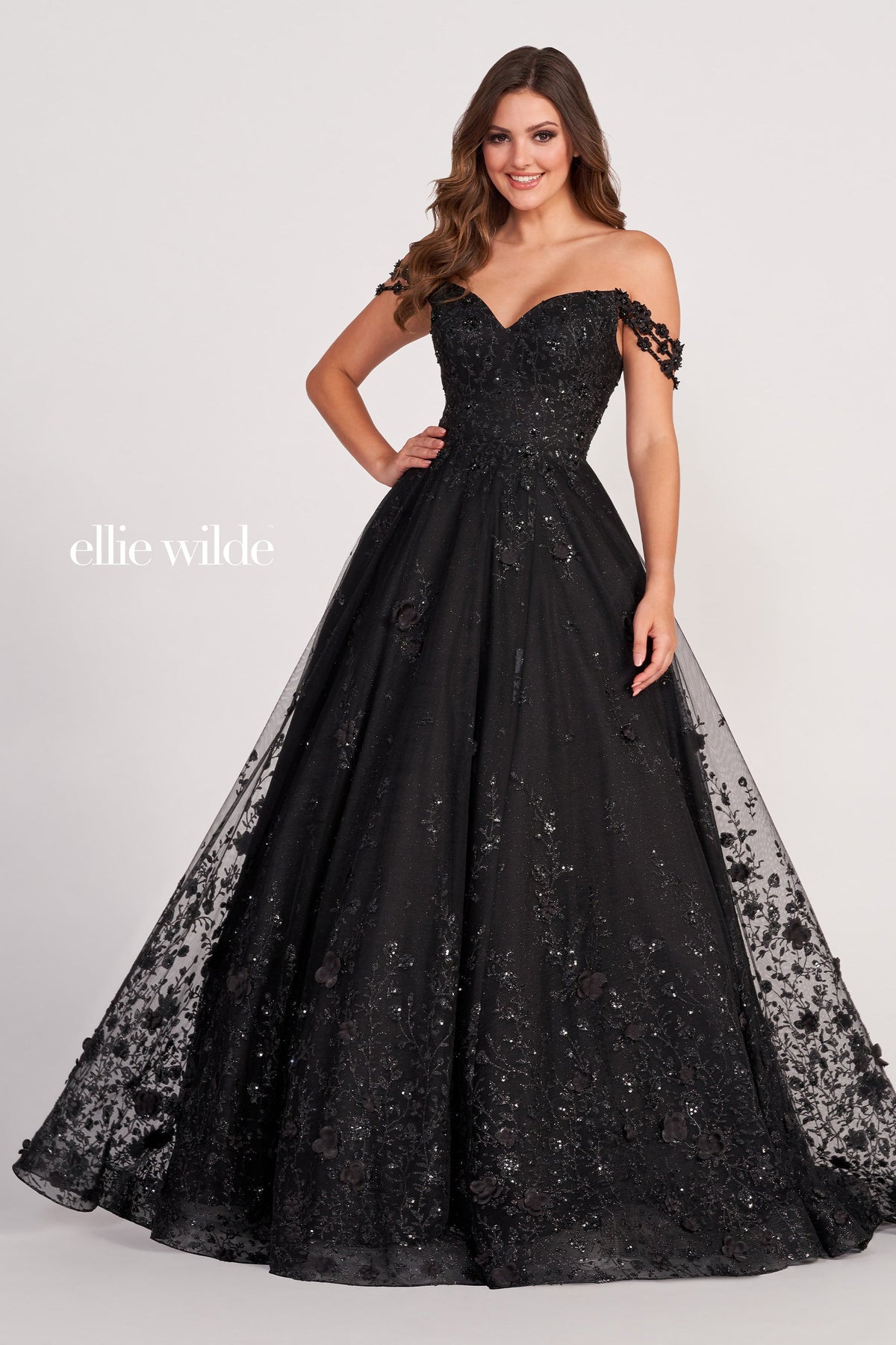 Ellie Wilde EW34113-black-f
