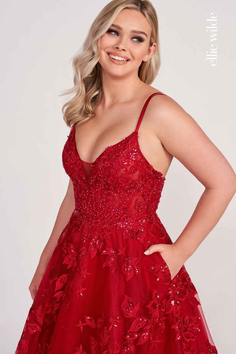 Ellie Wilde EW34119-wine-f-c