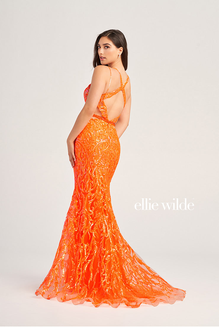 Ellie Wilde EW35007_orange_b