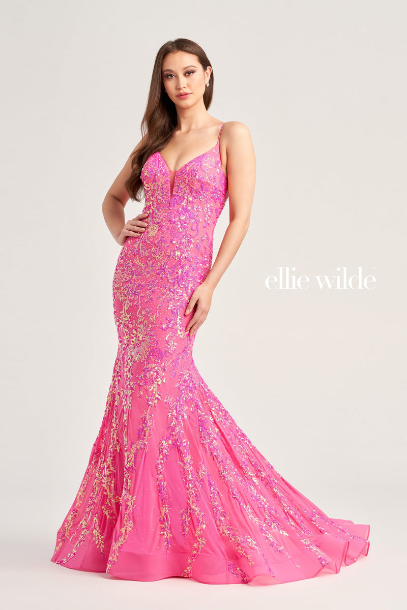 Ellie Wilde EW35048-hot-pink-a