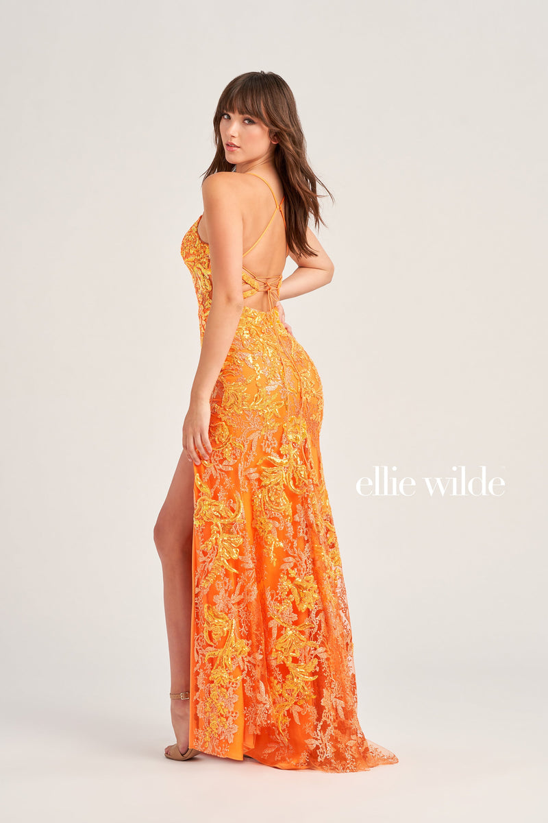 Ellie Wilde EW35060-orange-b