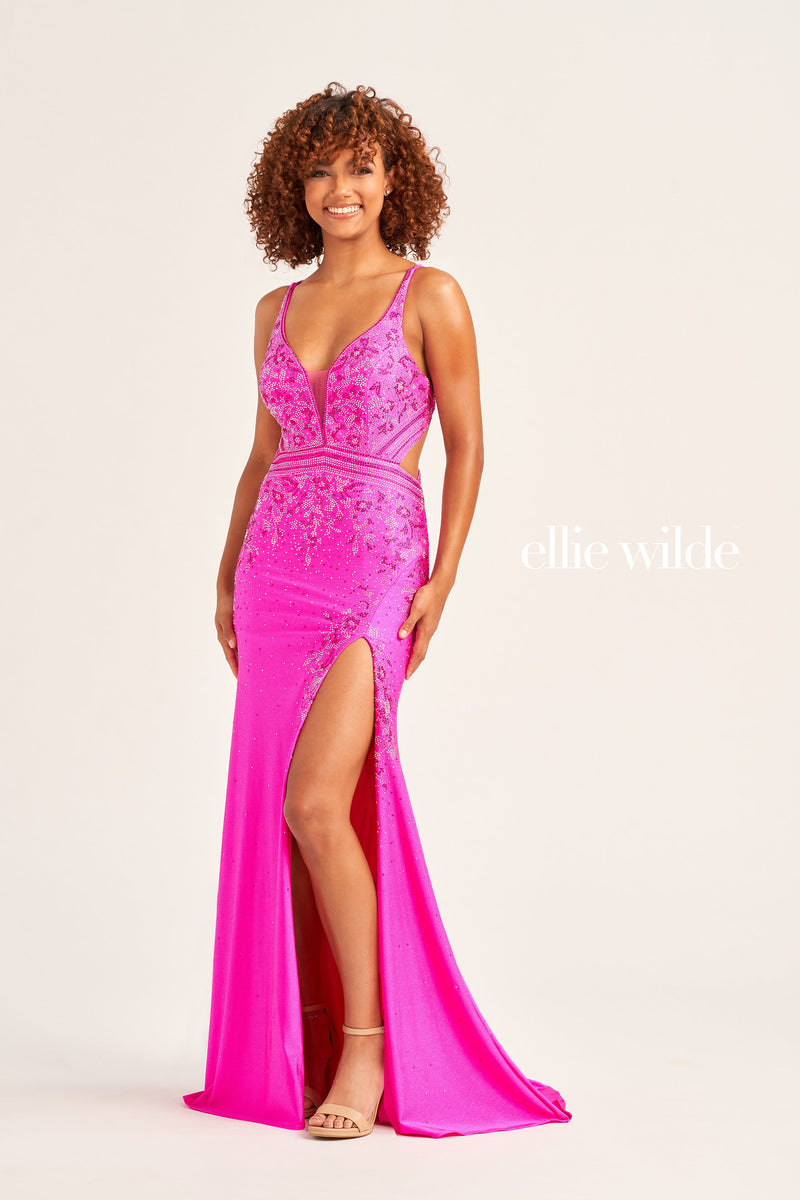 Ellie Wilde EW35063-hot-pink-a