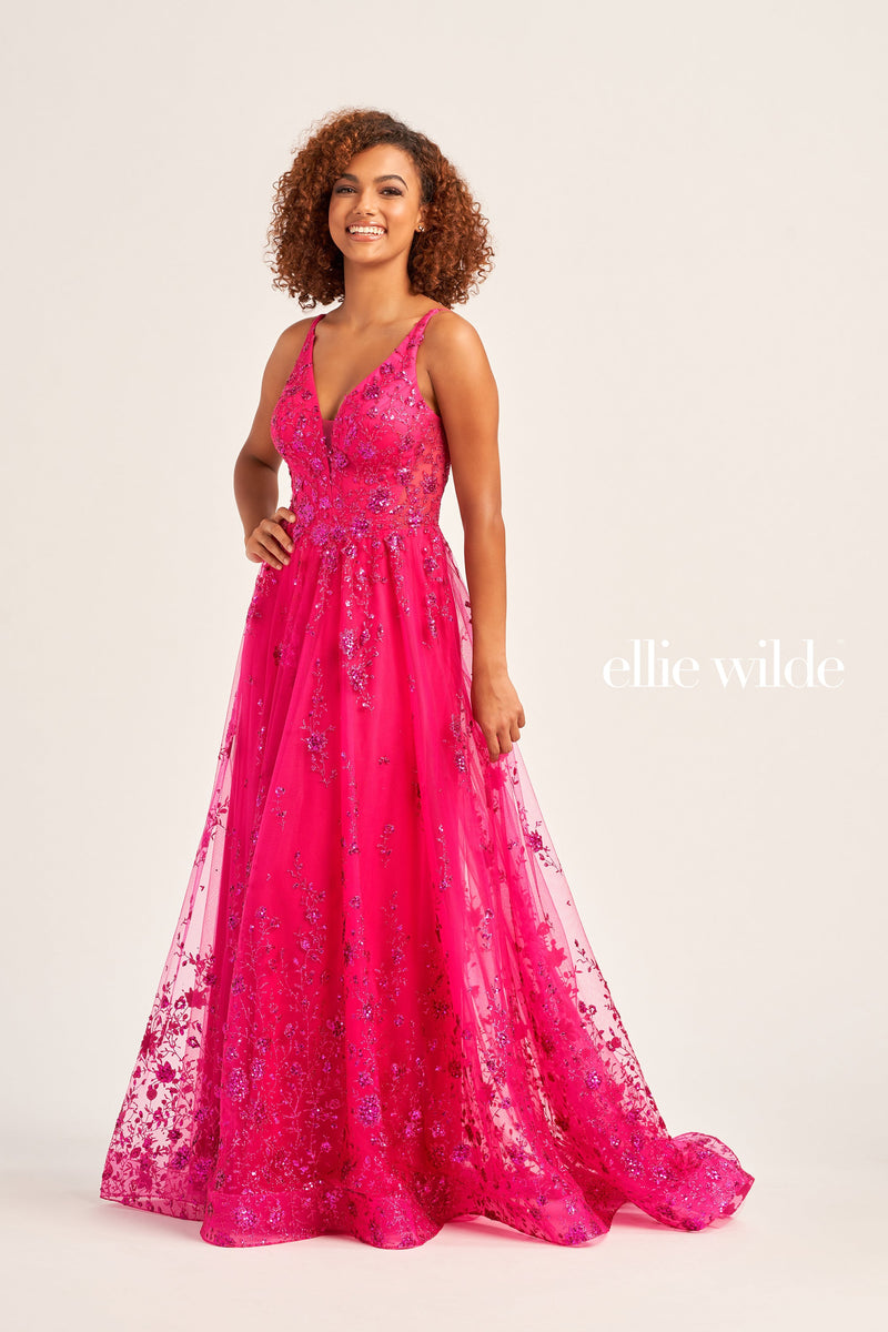 Ellie Wilde EW35105-magenta-a