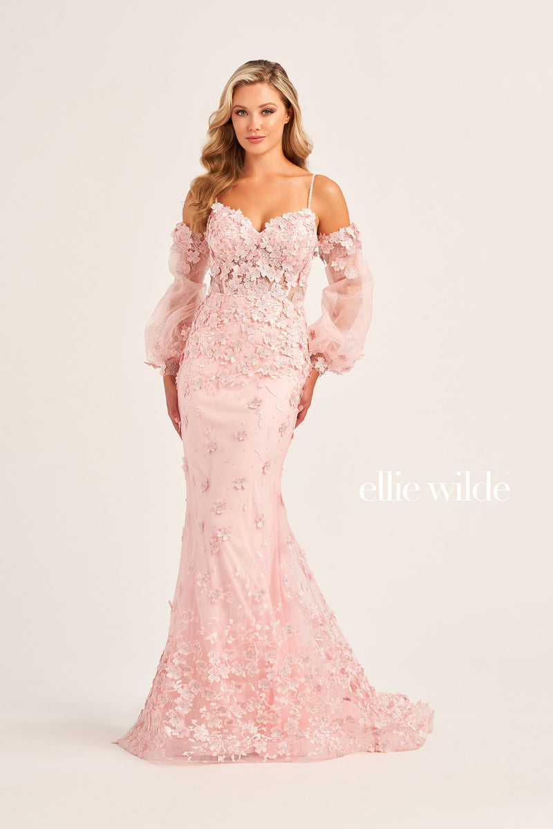 Ellie Wilde EW35107-blush-a