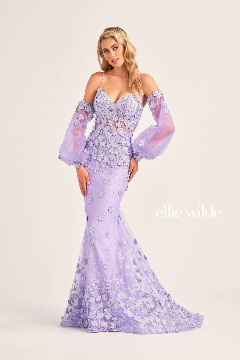 Ellie Wilde EW35107-lavender-c