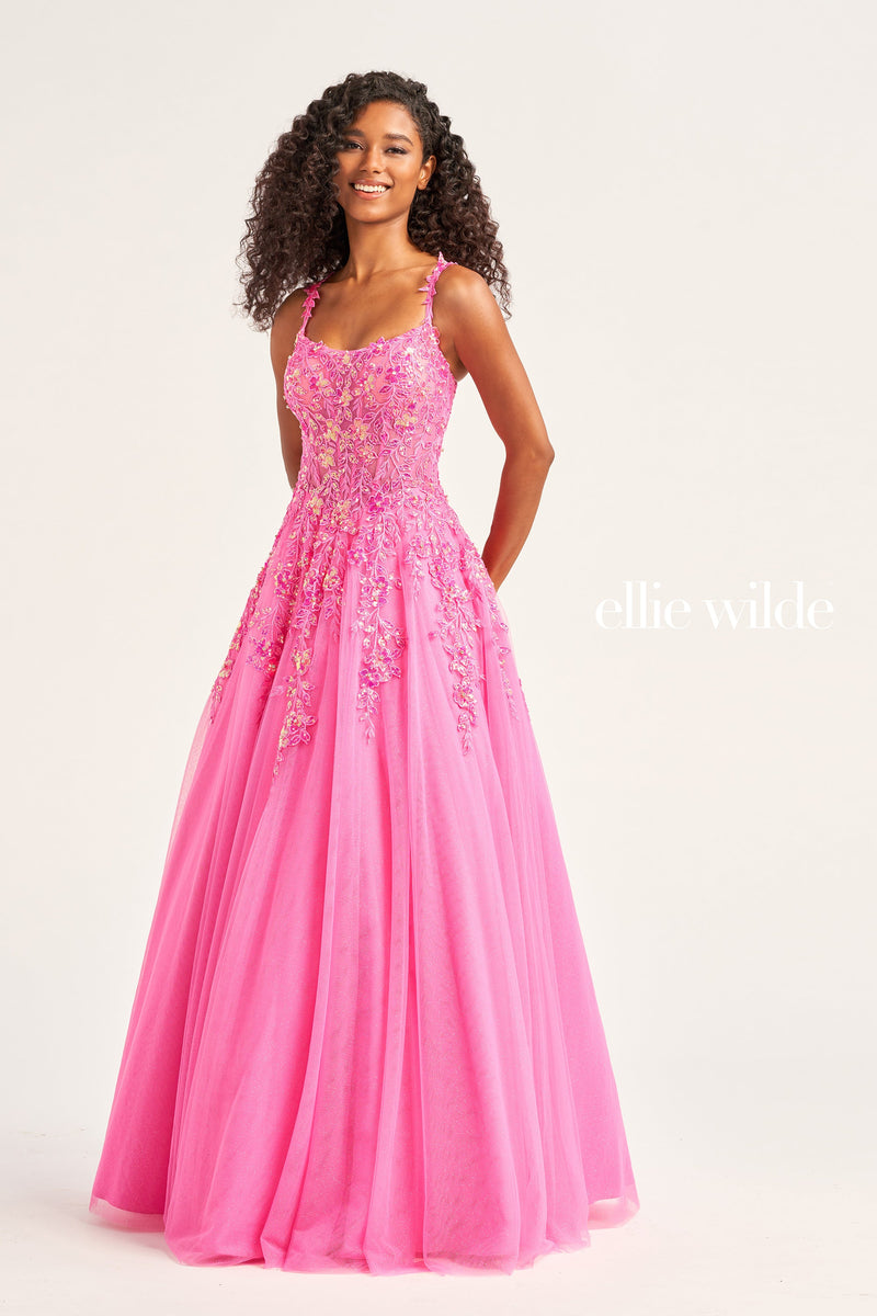 Ellie Wilde EW35123-hot-pink-a