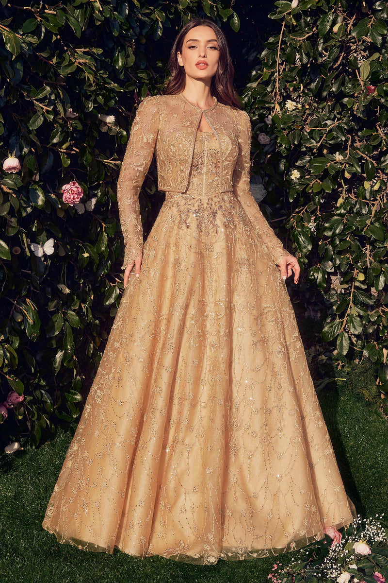 Andrea & Leo Couture MA104_GOLD