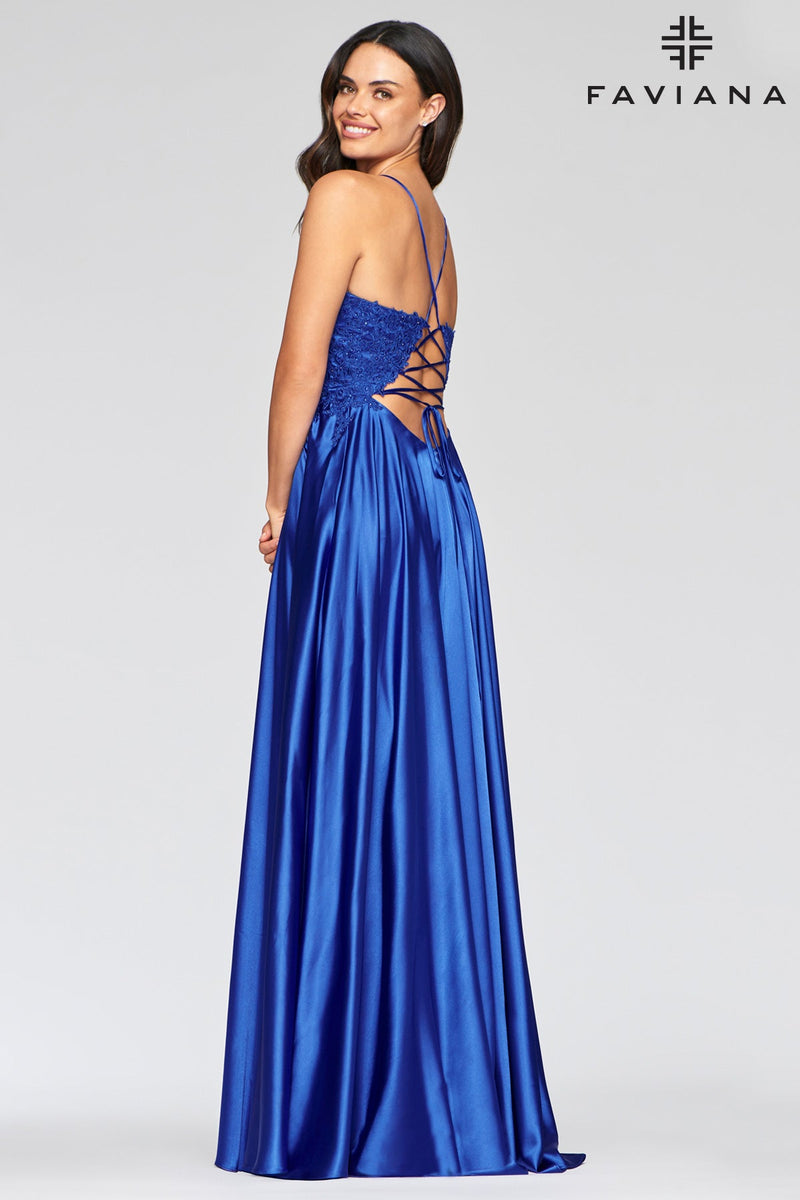 Faviana S10400_ROYAL_BACK