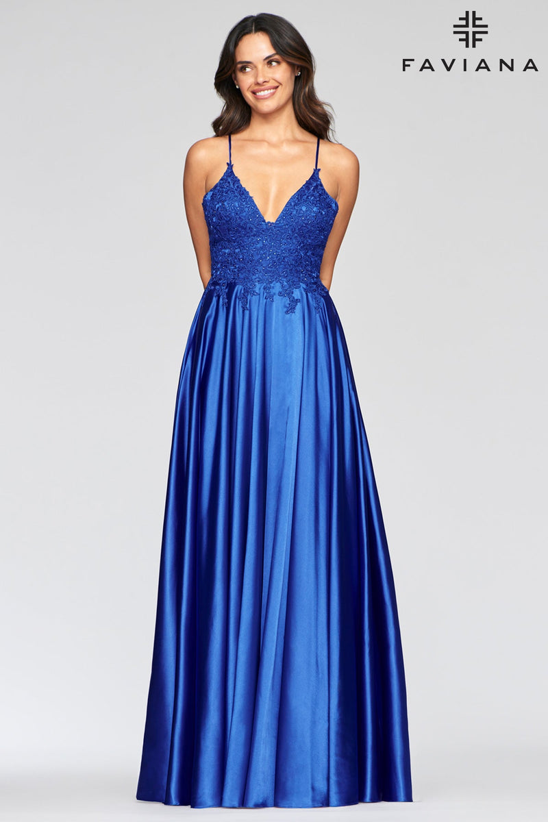 Faviana S10400_ROYAL_FRONT