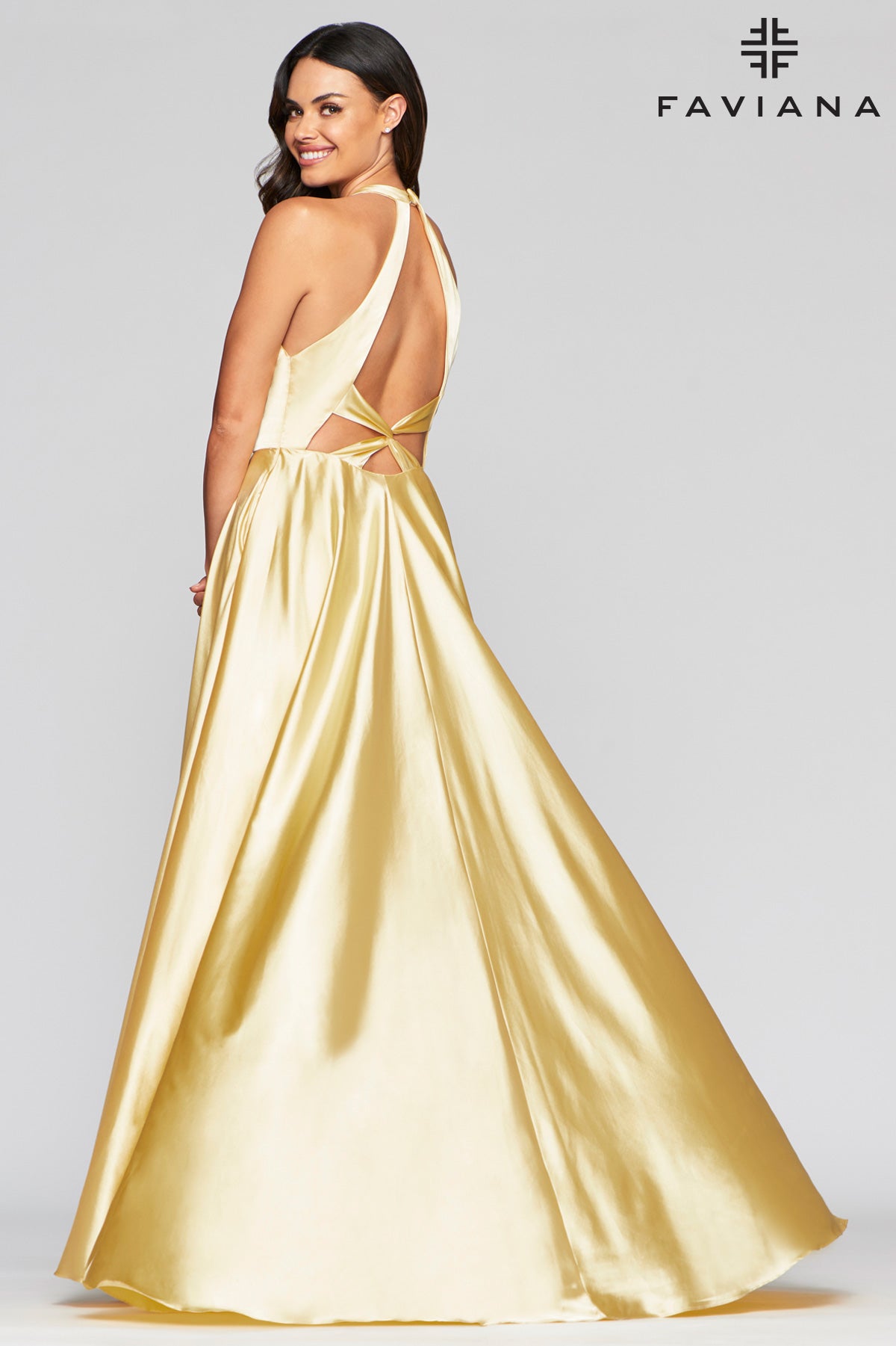 Faviana S10403_Buttercream_Back