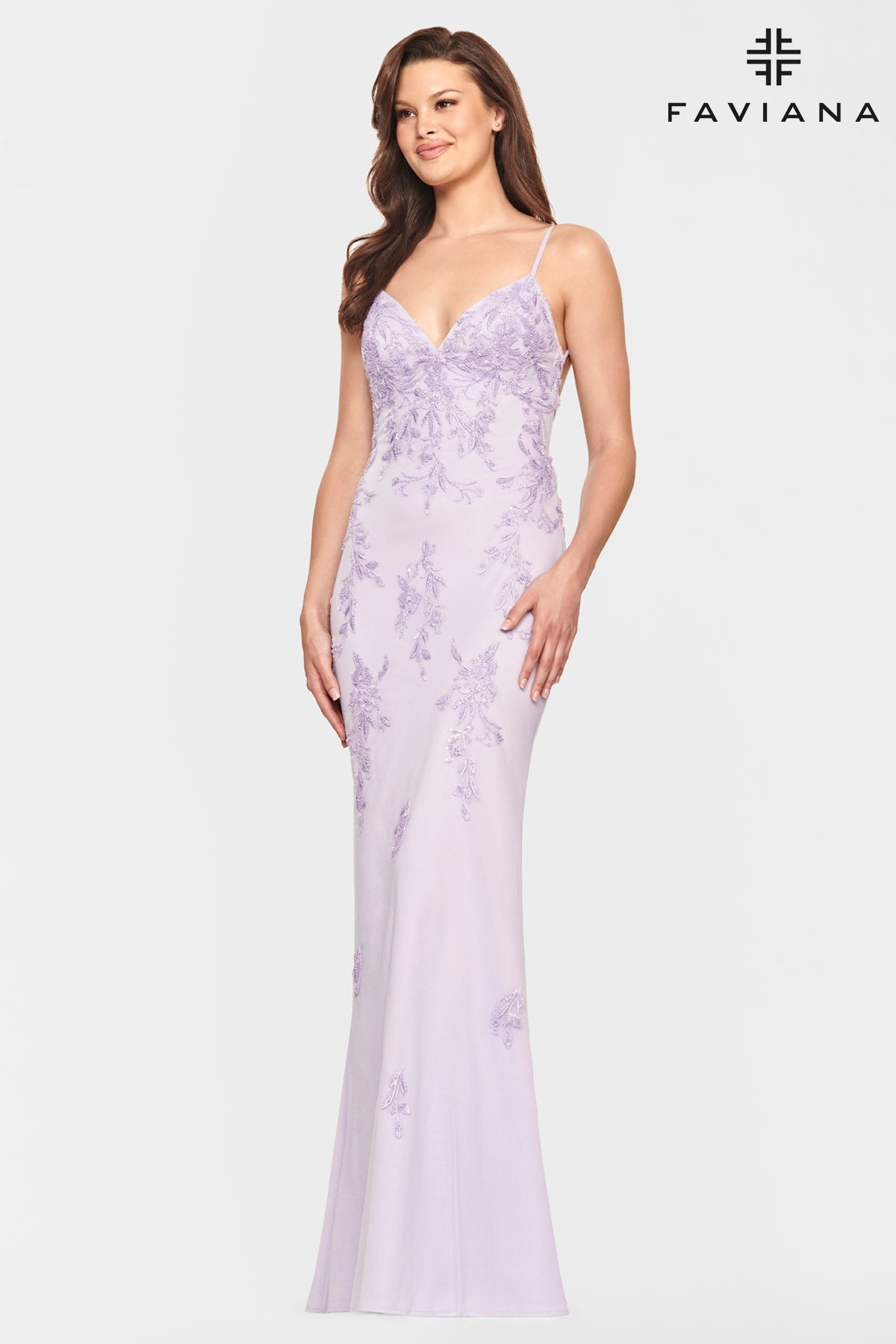 Faviana S10633_LILAC_FRONT
