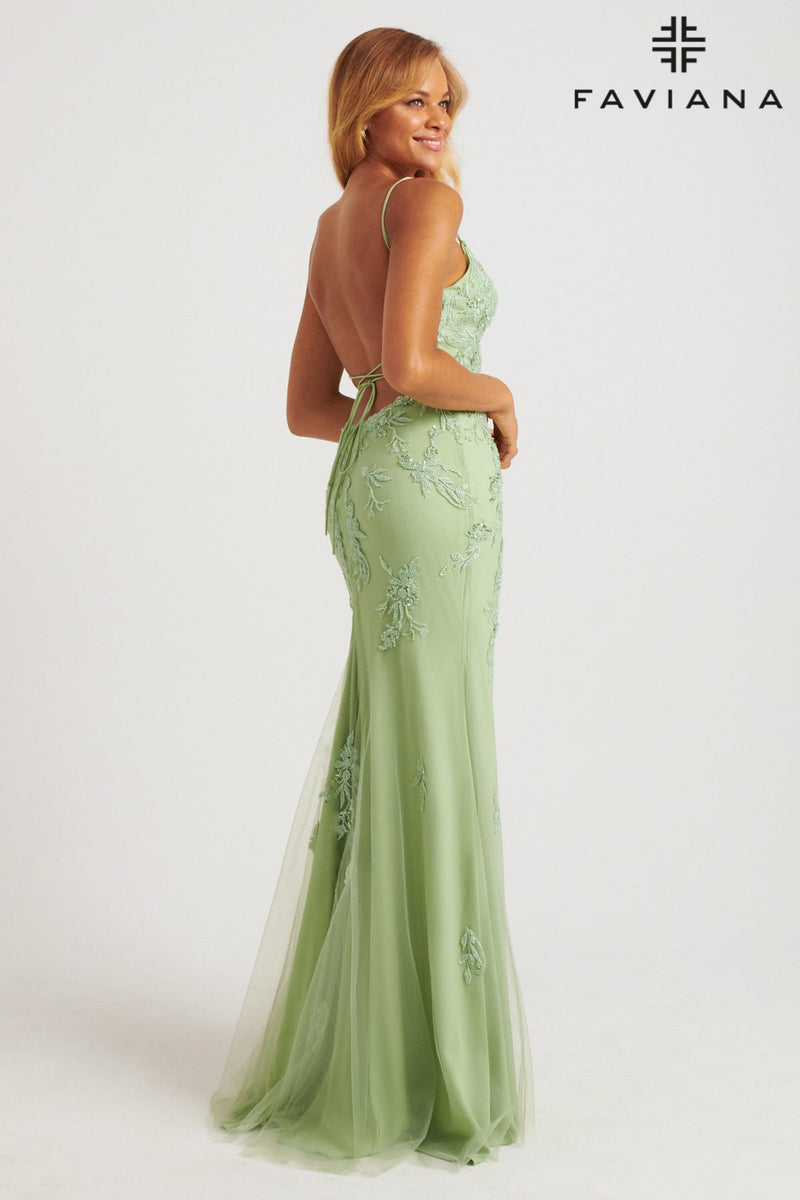 Faviana S10633_SAGE_BACK