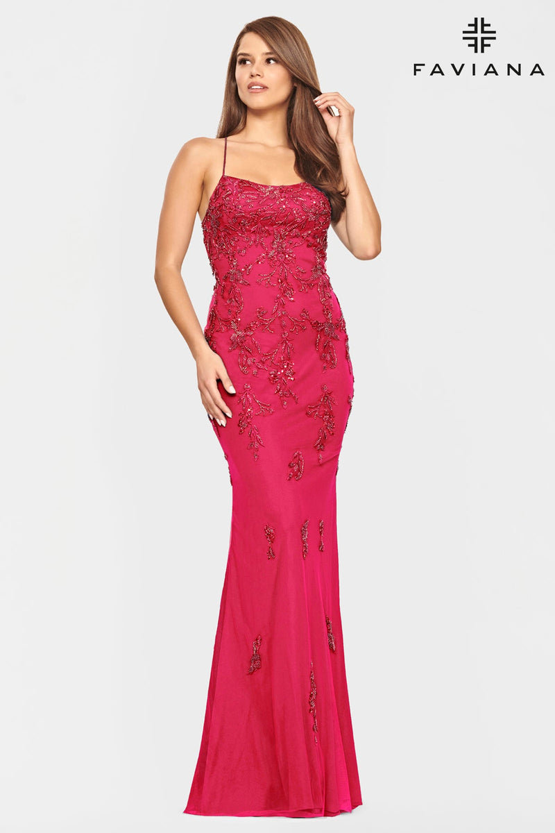 Faviana S10634_RASPBERRY_FRONT