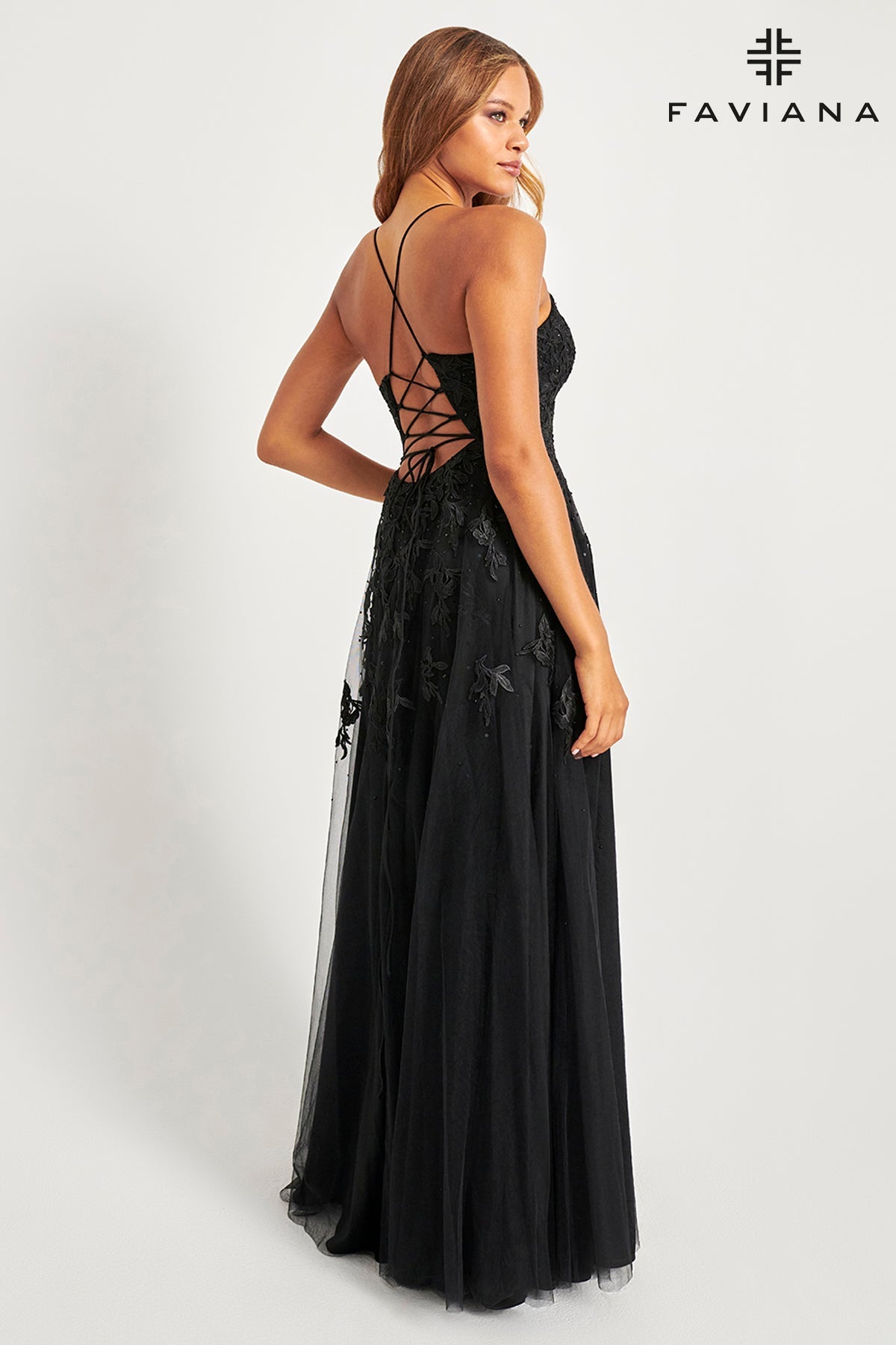 Faviana S10640_BLACK_BACK