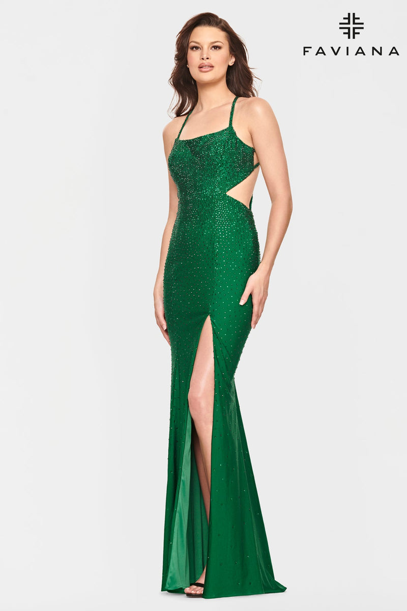Faviana S10829_EMERALD_FRONT