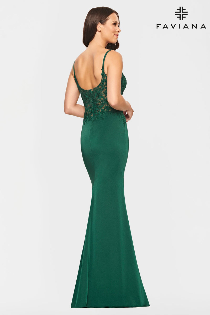 Faviana S10867_FORESTGREEN_BACK