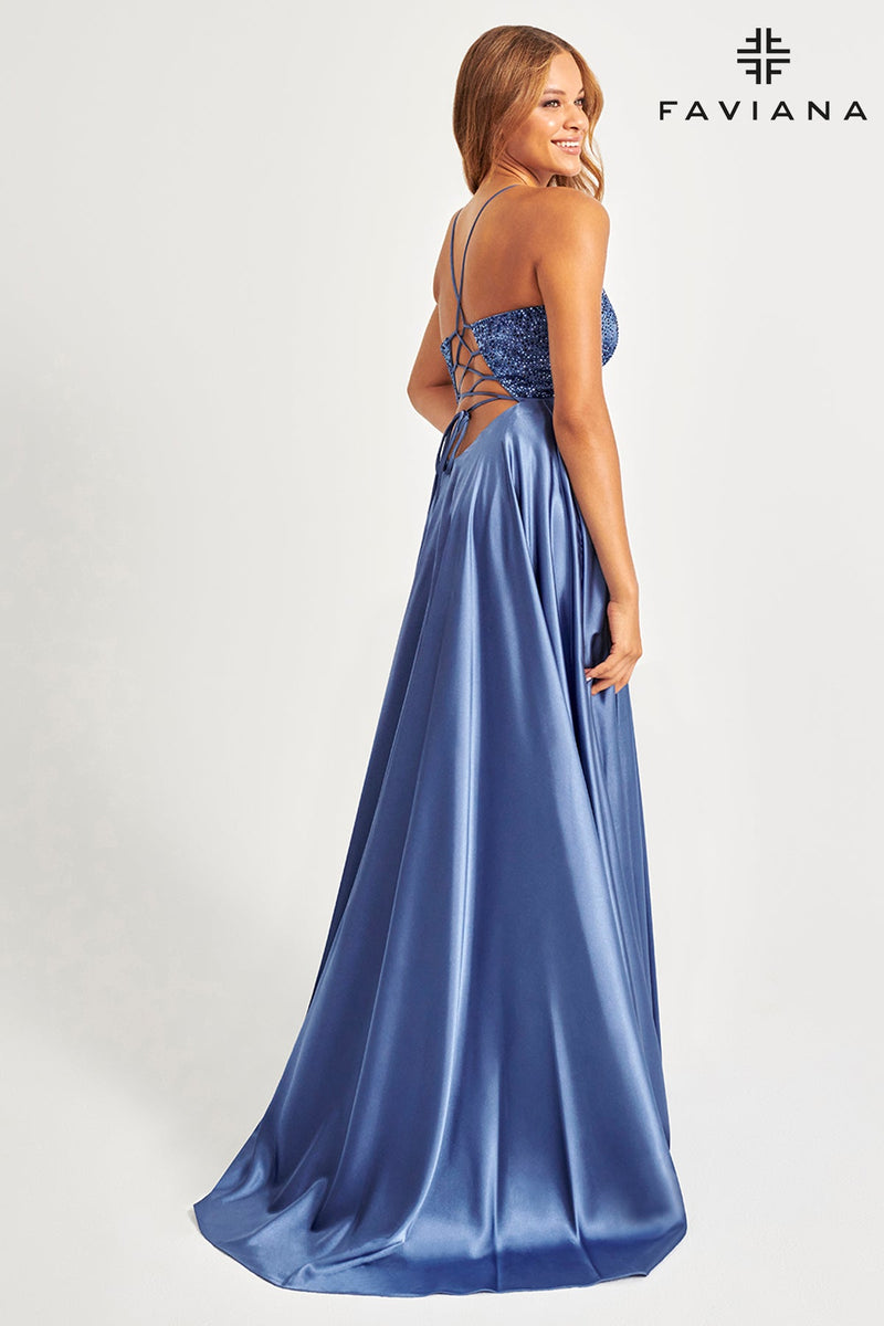 Faviana S10870_STEEL_BLUE_BACK