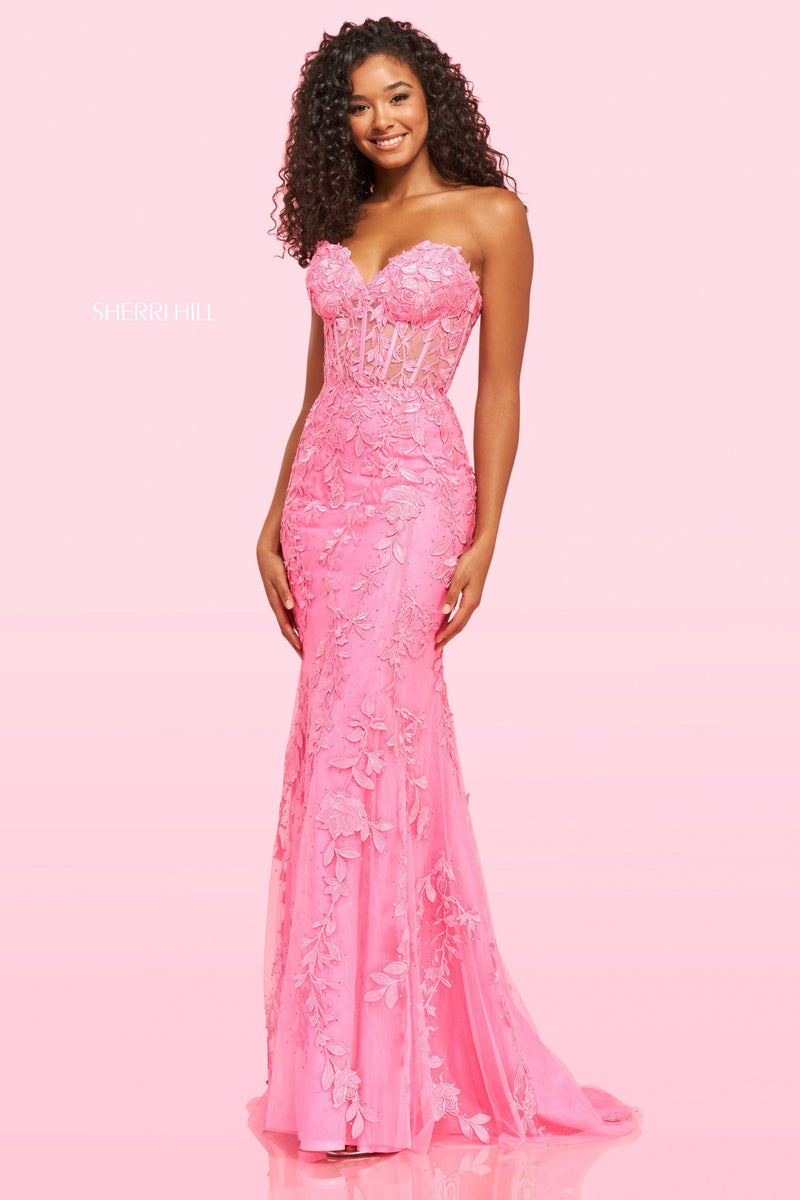 Sherri Hill Sherri-Hill-54227-bright-pink-48769
