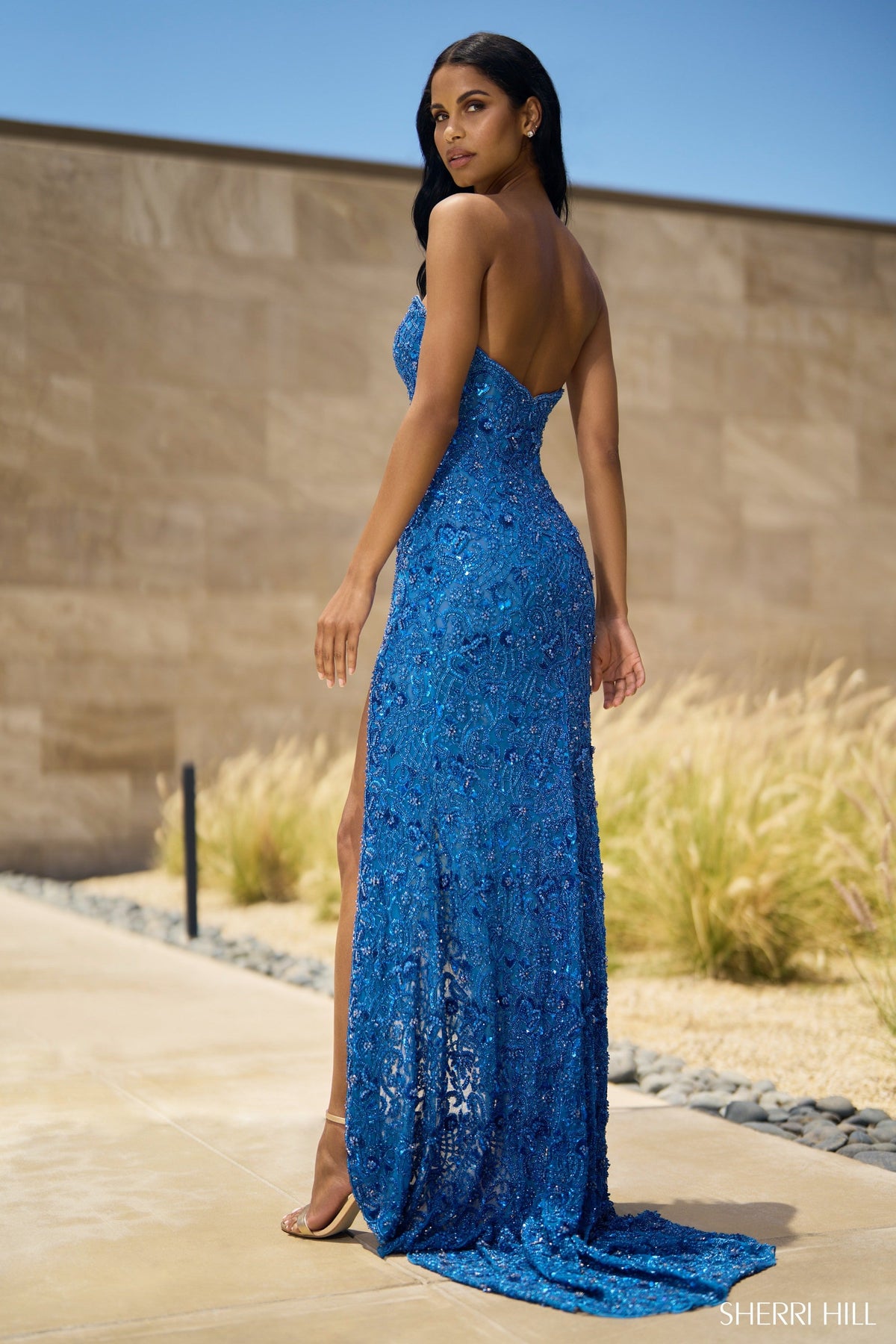 Sherri Hill Sherri-Hill-55628-peacock-52588
