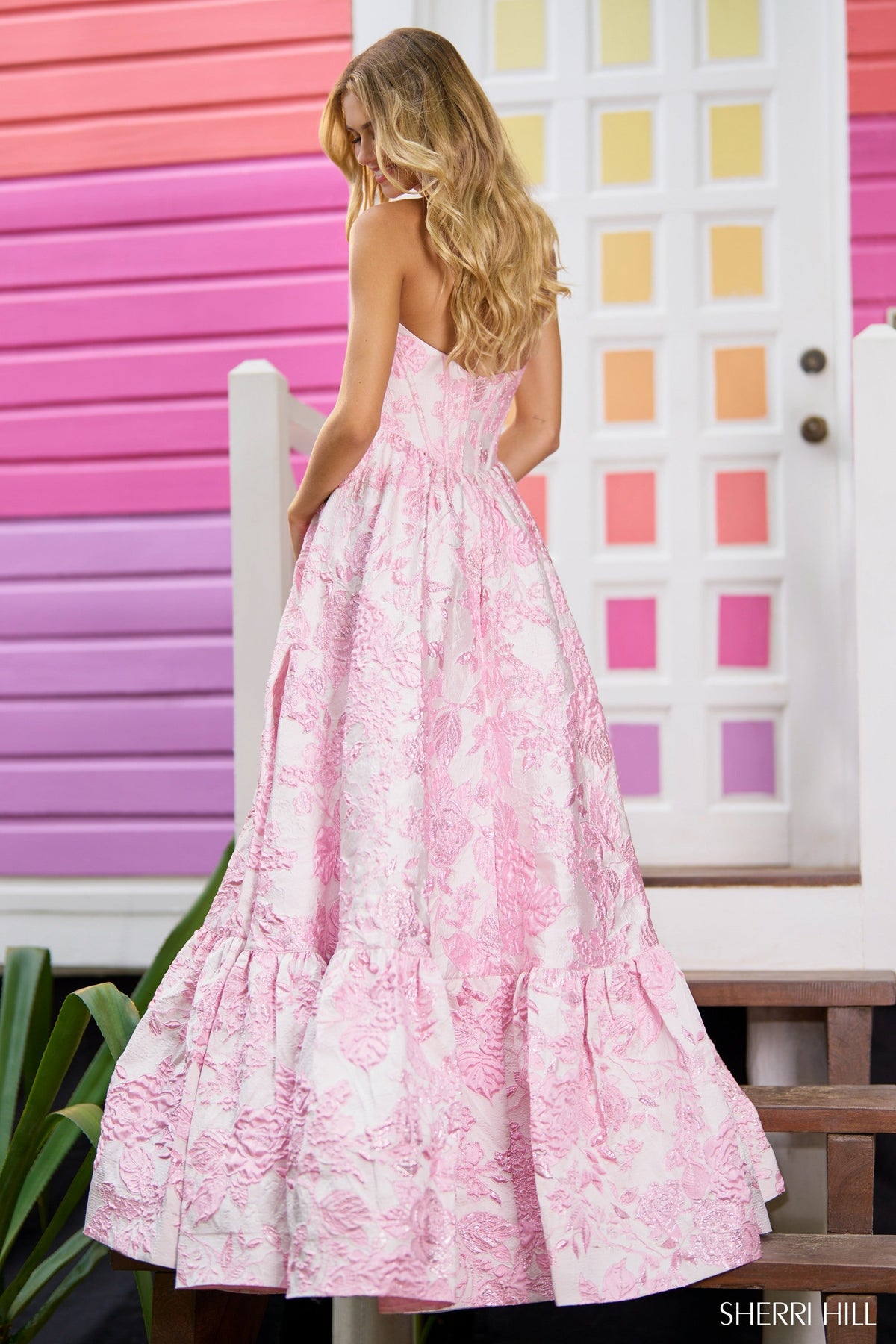 Sherri Hill Sherri-Hill-56055-pink-53303
