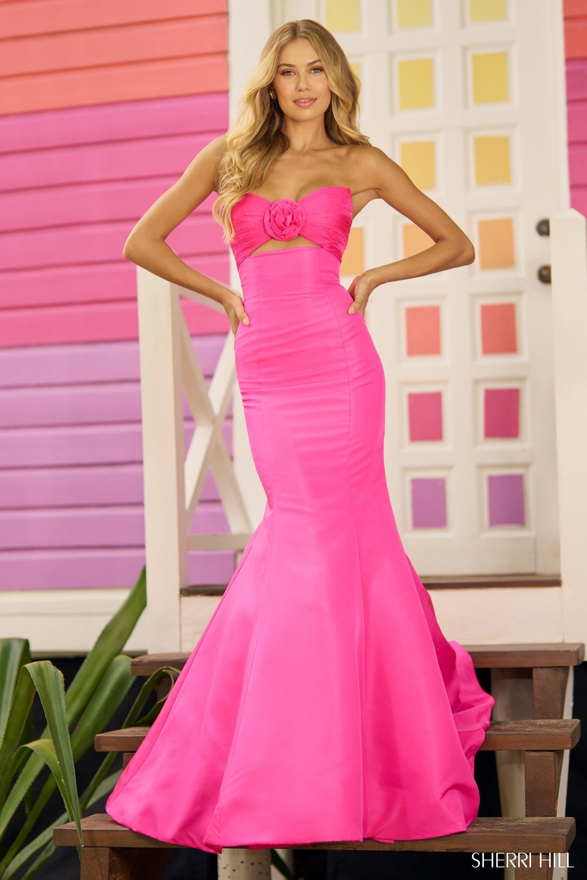 Sherri Hill Sherri-Hill-56058-bright-pink-53312