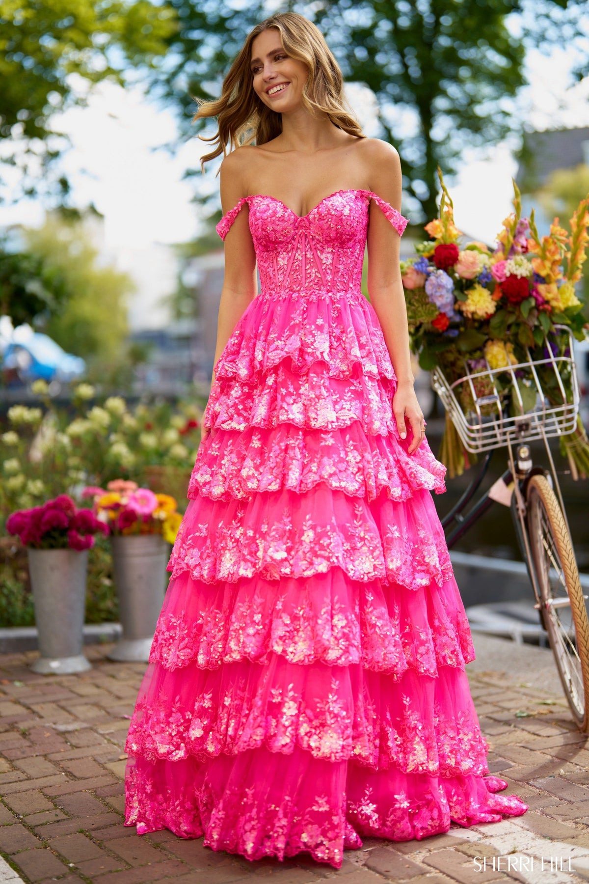 Sherri Hill Sherri-Hill-56196-fuchsia-53741