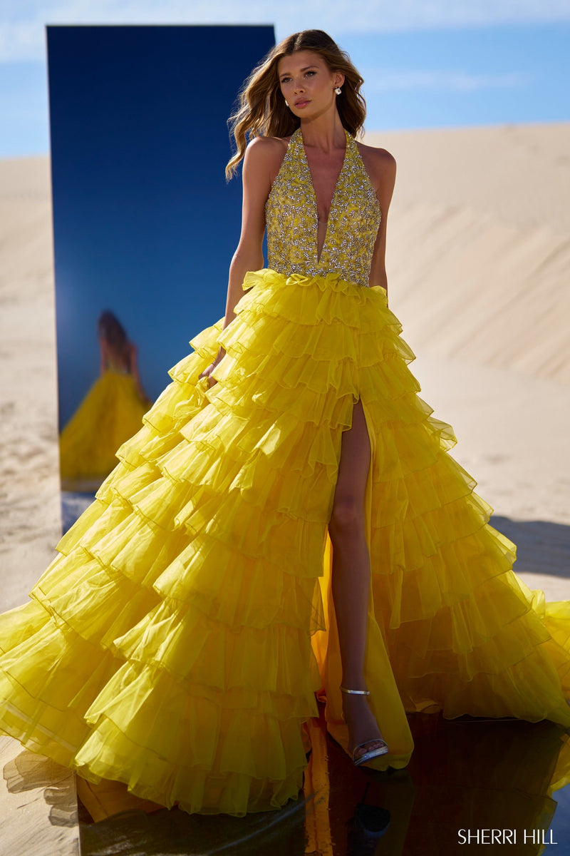 Sherri Hill Sherri-Hill-56410-yellow-54978