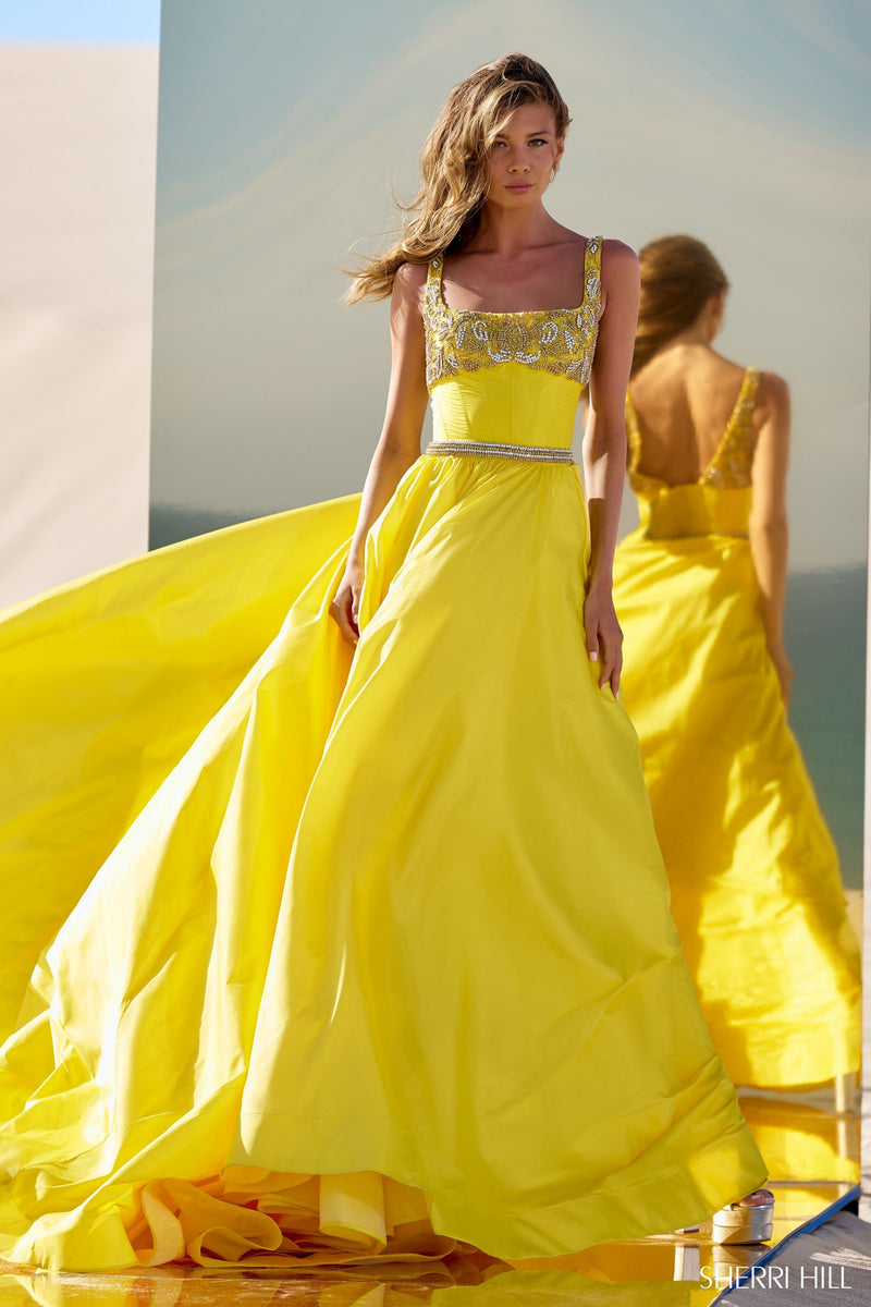 Sherri Hill Sherri-Hill-56434-yellow-54895
