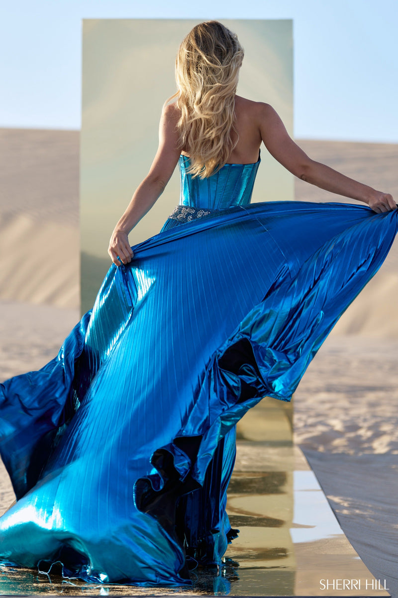 Sherri Hill Sherri-Hill-56522-peacock-54917