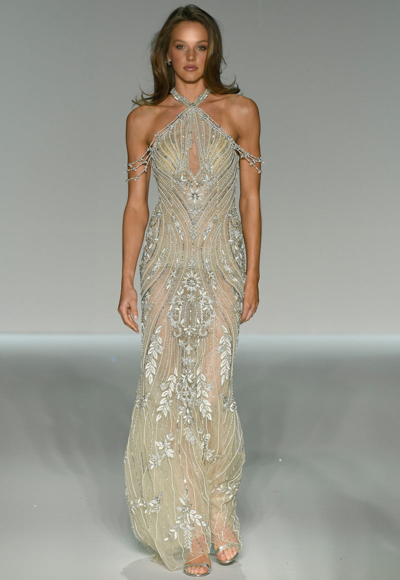 Sherri Hill Sherri-Hill-56555-nude-silver-56232