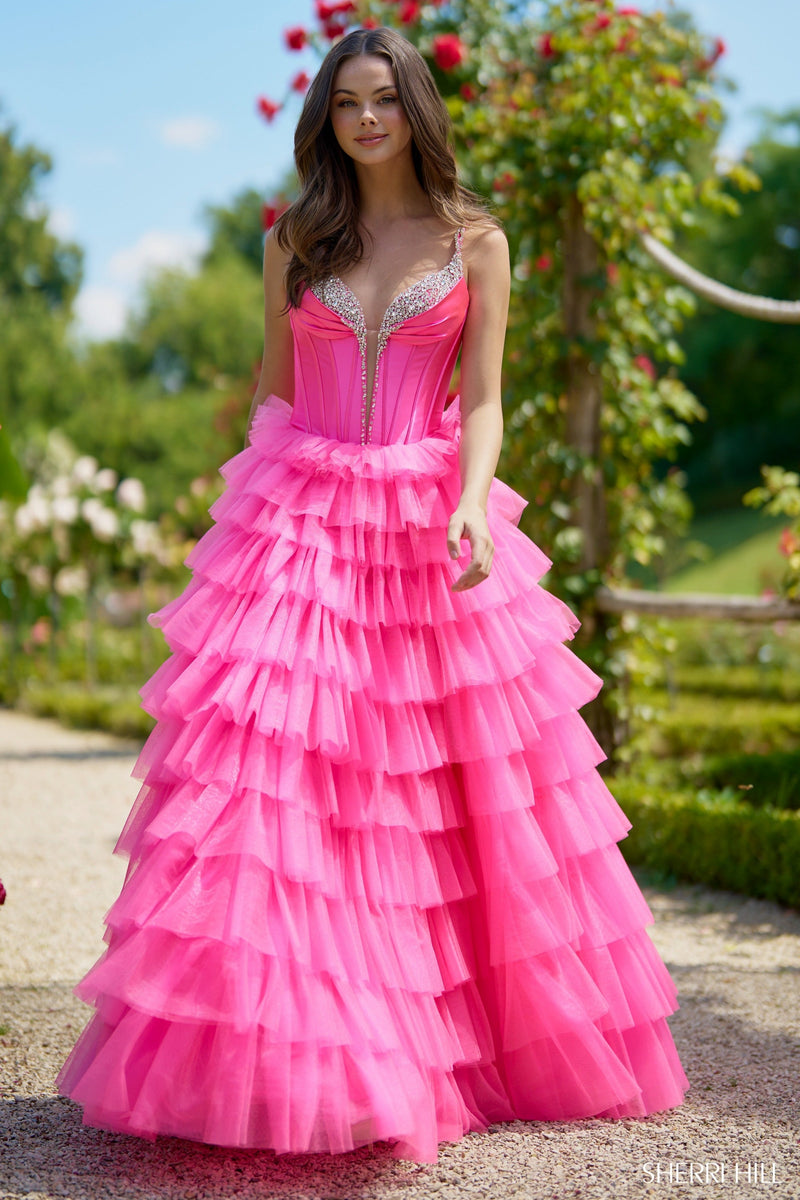 Sherri Hill Sherri-Hill-56676-candy-pink-55595