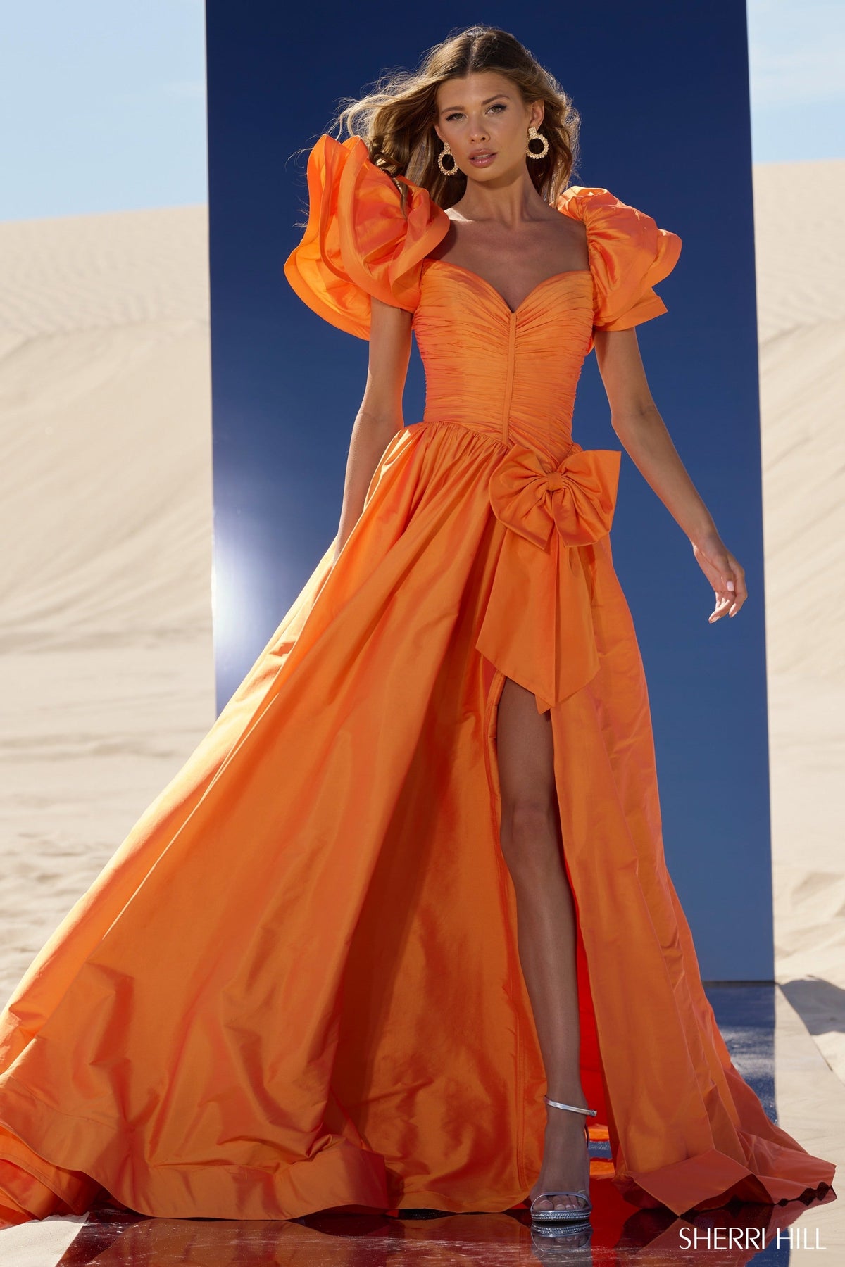 Sherri Hill Sherri-Hill-56743-light-orange-55036