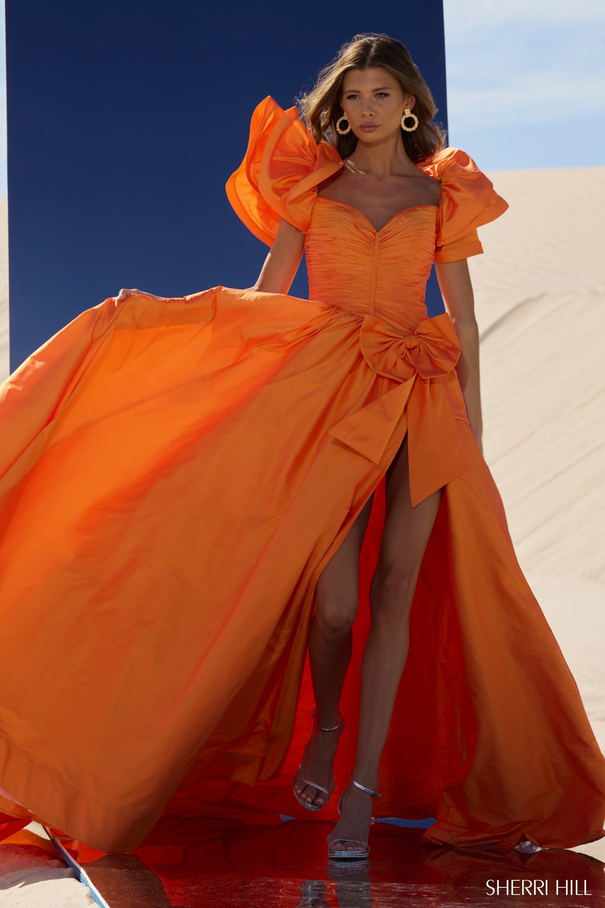 Sherri Hill Sherri-Hill-56743-light-orange-55037