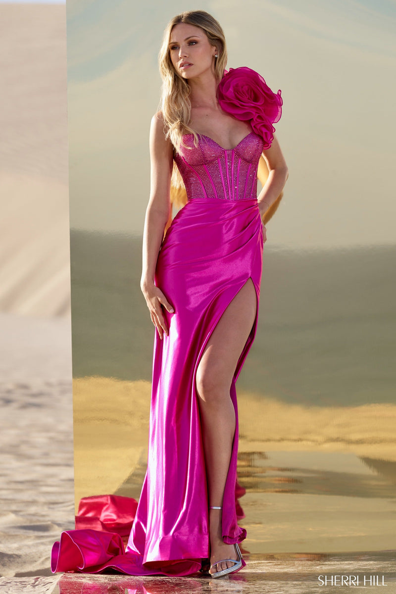 Sherri Hill Sherri-Hill-56764-fuchsia-54939
