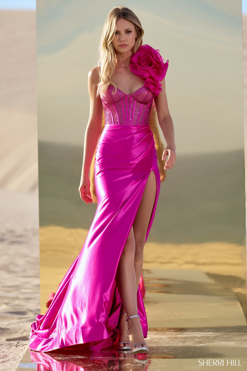 Sherri Hill Sherri-Hill-56764-fuchsia-54940
