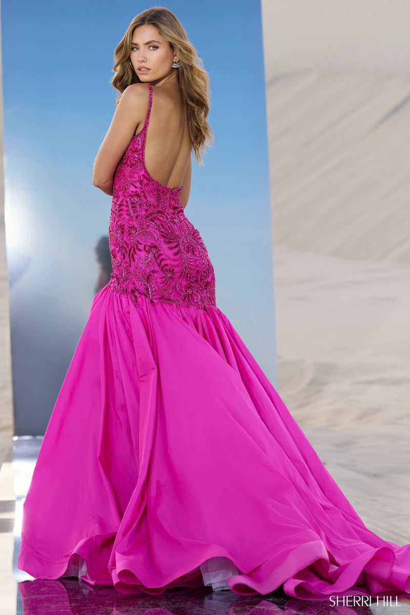Sherri Hill Sherri-Hill-56831-bright-fuchsia-55077