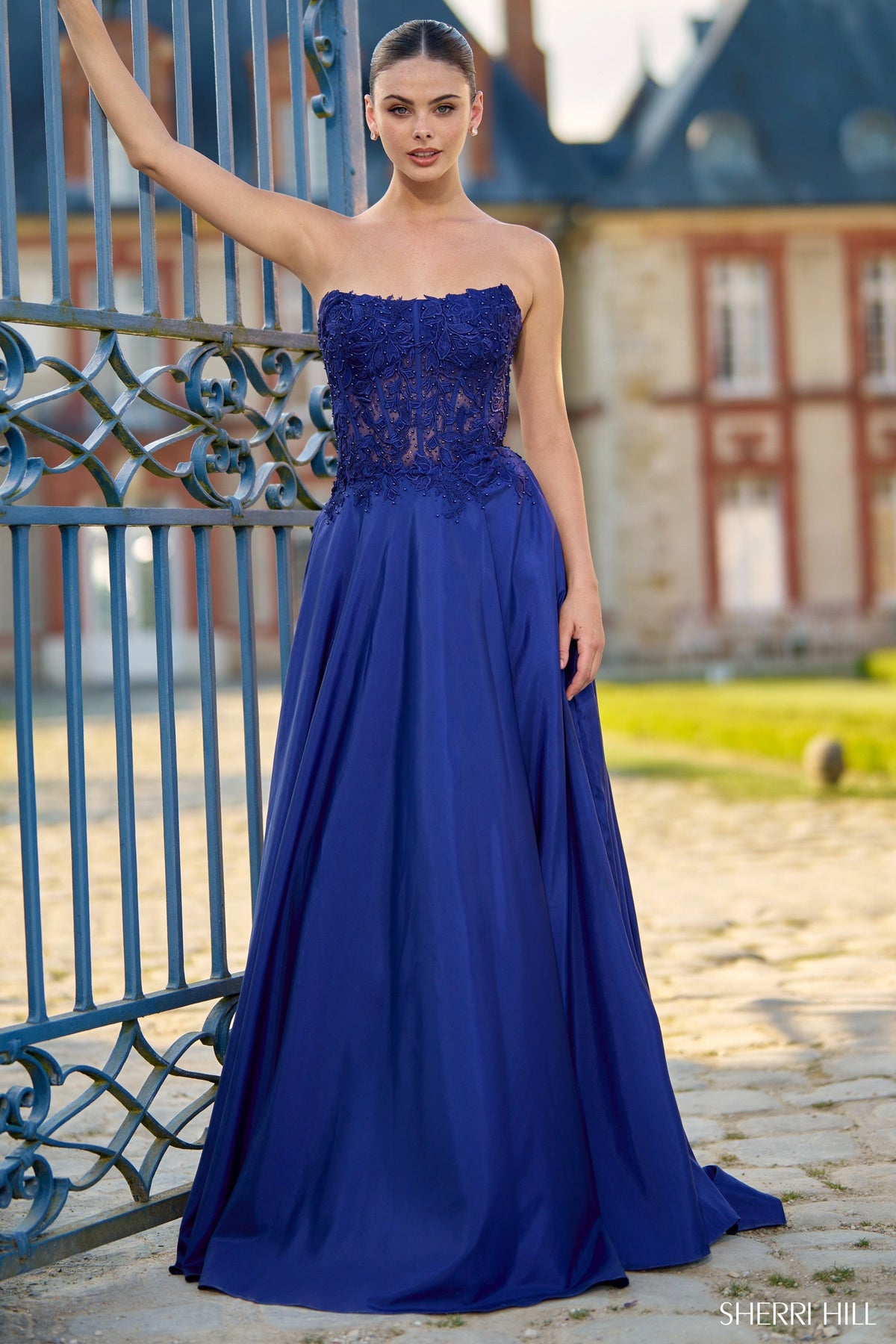 Sherri Hill Sherri-Hill-56912-navy-55279